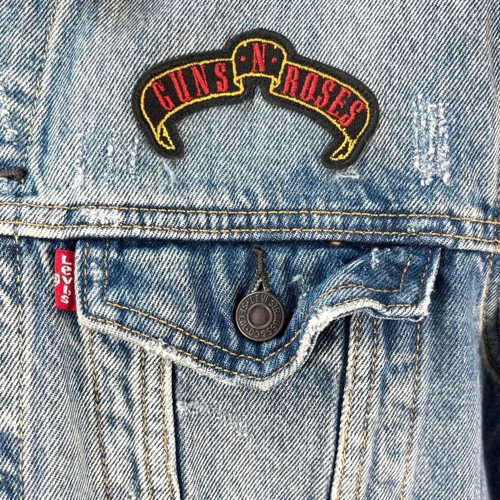 Levi’s Guns N Roses Mayfield Was‎ Here Denim Jacket Unisex Medium